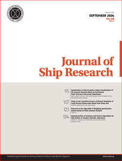 Journal of Ship Research - Print Subscription