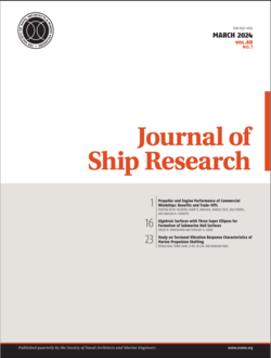 Journal of Ship Research - Print Subscription